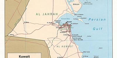 नक्शे के safat कुवैत